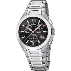 Cargar imagen en el visor de la galería, RELOJ MODERNO PARA HOMBRE FESTINA TIMELESS CHRONO F16678/C - PLATEADO
