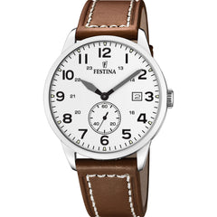Cargar imagen en el visor de la galería, RELOJ EN CUERO PARA HOMBRE FESTINA BOX SET F20347/5 - MARRÓN

