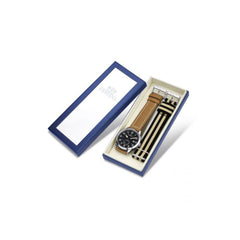 Cargar imagen en el visor de la galería, RELOJ EN CUERO PARA HOMBRE FESTINA BOX SET F20347/6 - MARRÓN CLARO
