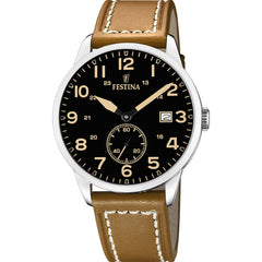 Cargar imagen en el visor de la galería, RELOJ EN CUERO PARA HOMBRE FESTINA BOX SET F20347/6 - MARRÓN CLARO
