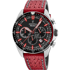 Cargar imagen en el visor de la galería, RELOJ EN CUERO PARA HOMBRE FESTINA THE ORIGINALS F20377/5 - ROJO
