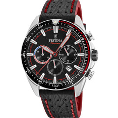 Cargar imagen en el visor de la galería, RELOJ EN CUERO PARA HOMBRE FESTINA THE ORIGINALS F20377/6 - NEGRO
