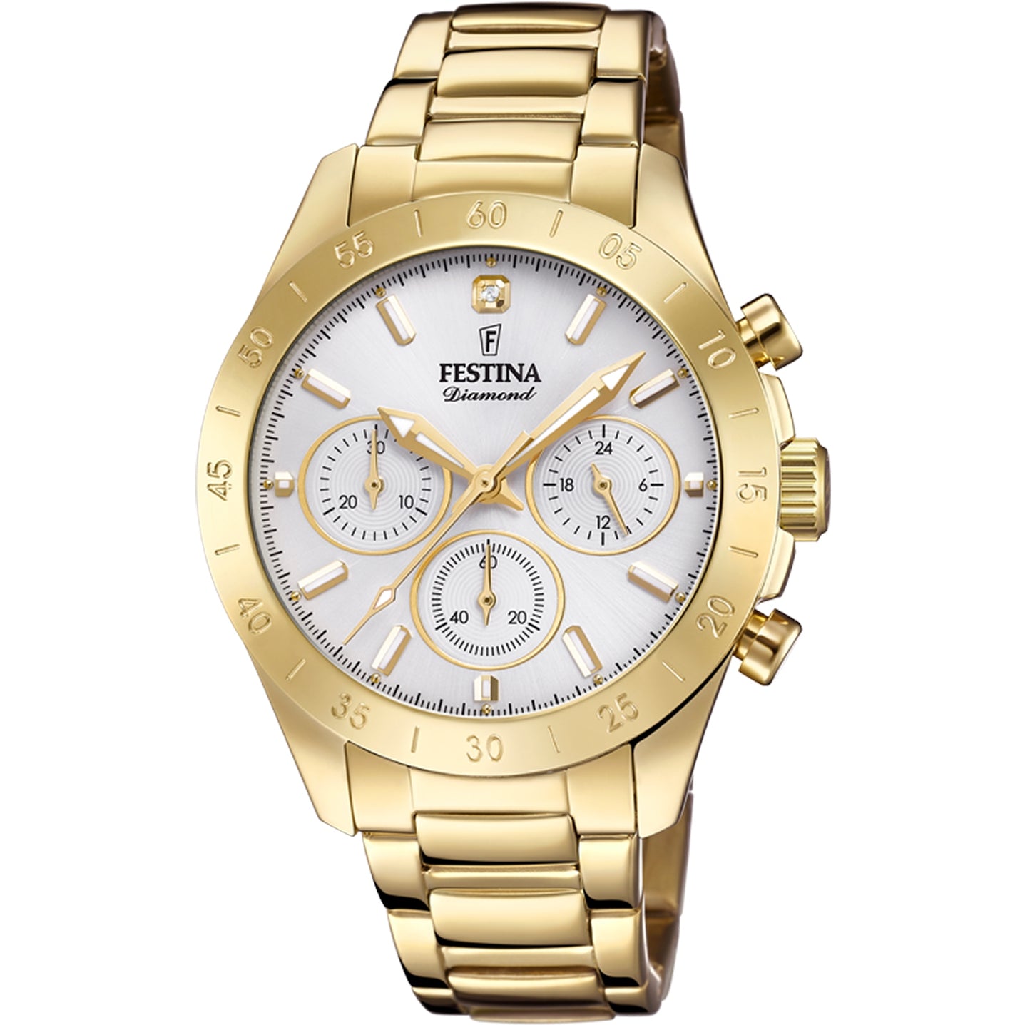 RELOJ ELEGANTE PARA MUJER FESTINA BOYFRIEND F20400/1 - CHAPADO