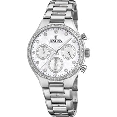 Cargar imagen en el visor de la galería, RELOJ CLASICO PARA MUJER FESTINA BOYFRIEND F20401/1 - PLATEADO
