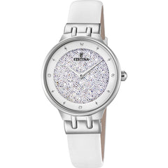 Cargar imagen en el visor de la galería, RELOJ EN CUERO PARA MUJER FESTINA MADEMOISELLE F20404/1 - BLANCO
