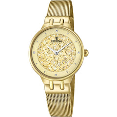 Cargar imagen en el visor de la galería, RELOJ DELICADO PARA MUJER FESTINA MADEMOISELLE F20386/2 - DORADO
