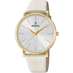 Cargar imagen en el visor de la galería, RELOJ EN CUERO PARA MUJER FESTINA BOYFRIEND F20372/1 - BLANCO
