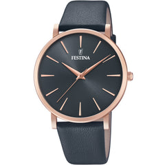 Cargar imagen en el visor de la galería, RELOJ EN CUERO PARA MUJER FESTINA BOYFRIEND F20373/2 - NEGRO

