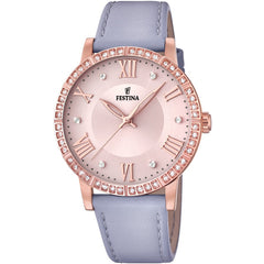 Cargar imagen en el visor de la galería, RELOJ EN CUERO PARA MUJER FESTINA BOYFRIEND F20414/1 - AZUL
