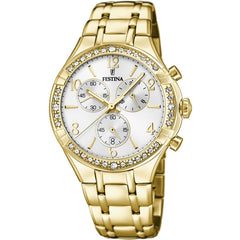 Cargar imagen en el visor de la galería, RELOJ ELEGANTE PARA MUJER FESTINA BOYFRIEND F20395/1 - DORADO

