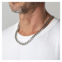 Cargar imagen en el visor de la galería, COLLAR LOTUS STYLE MEN IN BLACK LS1933-1/1 ACERO, HOMBRE
