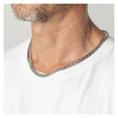 Cargar imagen en el visor de la galería, COLLAR LOTUS STYLE MEN IN BLACK LS1939-1/1 ACERO, HOMBRE
