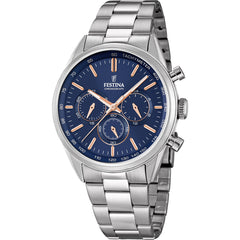 Cargar imagen en el visor de la galería, RELOJ PARA HOMBRE FESTINA TIMELESS CHRONO F16820/A - PLATEADO
