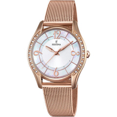 Cargar imagen en el visor de la galería, RELOJ DELICADO PARA MUJER FESTINA BOYFRIEND F20422/1 - ORO ROSA
