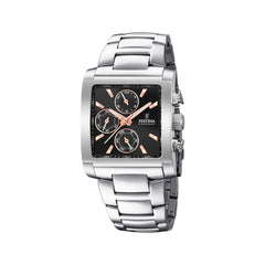 Cargar imagen en el visor de la galería, RELOJ ELEGANTE PARA HOMBRE FESTINA TIMELESS CHRONO F20423/4 - PLATEADO
