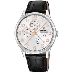 Cargar imagen en el visor de la galería, RELOJ EN CUERO PARA HOMBRE FESTINA MULTIFUNCTION F20278/A - NEGRO
