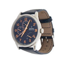 Cargar imagen en el visor de la galería, RELOJ EN CUERO PARA HOMBRE FESTINA MULTIFUNCTION F20278/B - AZUL

