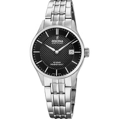 Cargar imagen en el visor de la galería, RELOJ CLASICO PARA MUJER FESTINA SWISS MADE F20006/4 - PLATEADO
