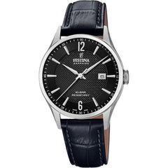 Cargar imagen en el visor de la galería, RELOJ EN CUERO PARA HOMBRE FESTINA SWISS MADE F20007/4 - NEGRO
