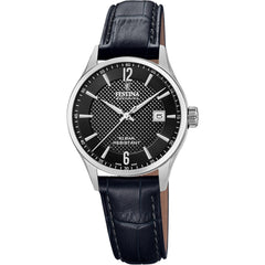 Cargar imagen en el visor de la galería, RELOJ EN CUERO PARA MUJER FESTINA SWISS MADE F20009/4 - NEGRO

