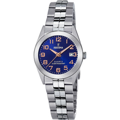 Cargar imagen en el visor de la galería, RELOJ DELICADO PARA MUJER FESTINA CLASSIC METAL F20438/2 - PLATEADO
