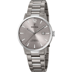 Cargar imagen en el visor de la galería, RELOJ CLASICO PARA HOMBRE FESTINA TITANIUM F20435/2 - GRIS
