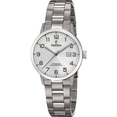 Cargar imagen en el visor de la galería, RELOJ CLASICO PARA MUJER FESTINA TITANUM F20436/1 - GRIS
