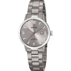 Cargar imagen en el visor de la galería, RELOJ CLASICO PARA MUJER FESTINA TITANUM F20436/2 - GRIS
