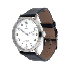 Cargar imagen en el visor de la galería, RELOJ EN CUERO PARA HOMBRE FESTINA TITANIUM F20471/3 - NEGRO
