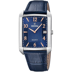 Cargar imagen en el visor de la galería, RELOJ EN CUERO PARA HOMBRE FESTINA CLASSIC LEATHER F20464/2 - AZUL
