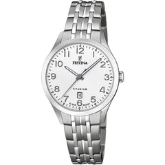 Cargar imagen en el visor de la galería, RELOJ CLASICO PARA MUJER FESTINA TITANIUM F20468/1 - GRIS
