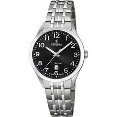 Cargar imagen en el visor de la galería, RELOJ CLASICO PARA MUJER FESTINA TITANIUM F20468/3 - PLATEADO
