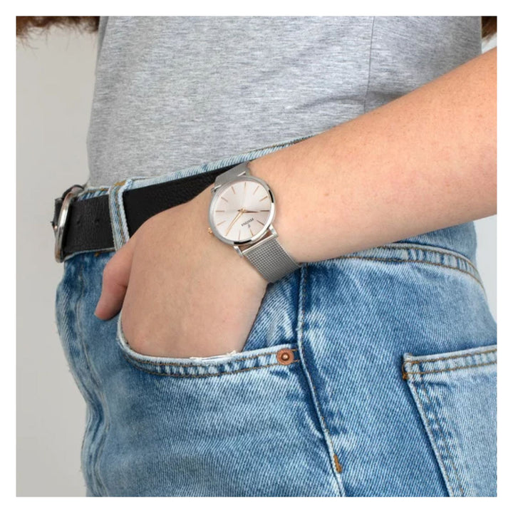 RELOJ ANÁLOGO PARA MUJER FESTINA BOYFRIEND F20475/2 - PLATEADO