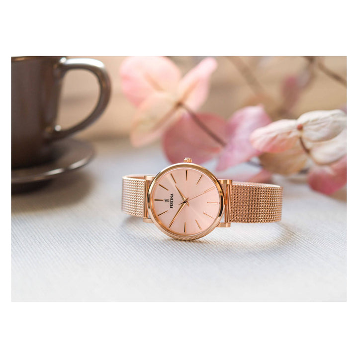RELOJ ANÁLOGO PARA MUJER FESTINA BOYFRIEND F20477/1 - ROSA