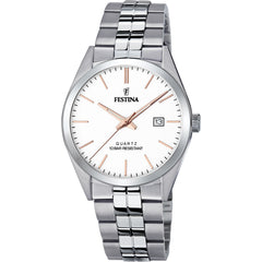 Cargar imagen en el visor de la galería, RELOJ CLASICO PARA HOMBRE FESTINA CLASSIC METAL F20437/A - PLATEADO
