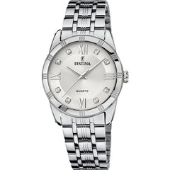 Cargar imagen en el visor de la galería, RELOJ CON DIAMANTES PARA MUJER FESTINA MADEMOISELLE F16940/A - PLATEADO
