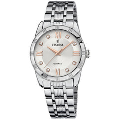 Cargar imagen en el visor de la galería, RELOJ CON DIAMANTES PARA MUJER FESTINA MADEMOISELLE F16940/B - PLATEADO
