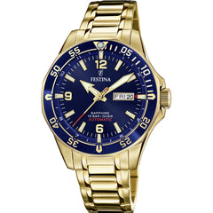 Cargar imagen en el visor de la galería, RELOJ ELEGANTE PARA HOMBRE FESTINA AUTOMATIC F20479/2 - DORADO
