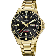 Cargar imagen en el visor de la galería, RELOJ ELEGANTE PARA HOMBRE FESTINA AUTOMATIC F20479/4 - DORADO
