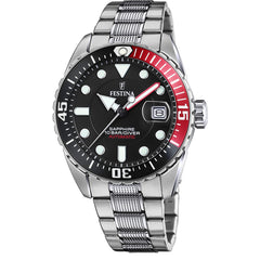 Cargar imagen en el visor de la galería, RELOJ CLASICO PARA HOMBRE FESTINA AUTOMATIC F20480/4 - PLATEADO
