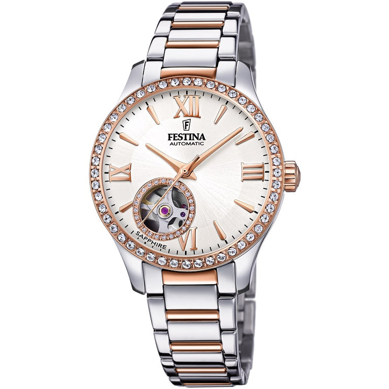 RELOJ ELEGANTE PARA MUJER FESTINA AUTOMATIC F20487/1 - MULTICOLOR