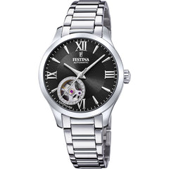 Cargar imagen en el visor de la galería, RELOJ ELEGANTE PARA MUJER FESTINA AUTOMATIC F20488/2 - PLATEADO
