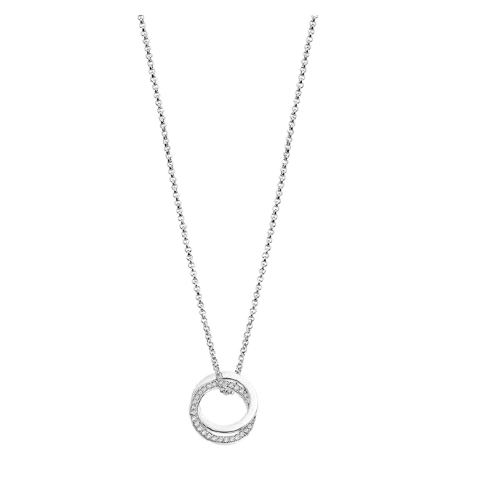 COLLAR LOTUS SILVER MOMENTS LP1990-1/1 PLATA, MUJER