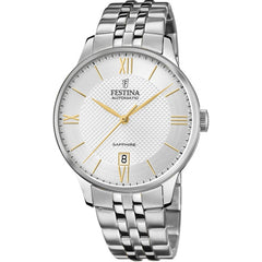Cargar imagen en el visor de la galería, RELOJ EXCLUSIVO PARA HOMBRE FESTINA AUTOMATIC F20482/4 - PLATEADO
