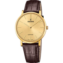 Cargar imagen en el visor de la galería, RELOJ CLASICO PARA HOMBRE FESTINA SWISS MADE F20016/2 - MARRÓN
