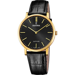 Cargar imagen en el visor de la galería, RELOJ CLASICO PARA HOMBRE FESTINA SWISS MADE F20016/3 - NEGRO
