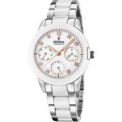 Cargar imagen en el visor de la galería, RELOJ CLASICO PARA MUJER FESTINA CERAMIC F20497/1 - MULTICOLOR
