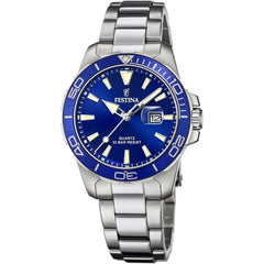 Cargar imagen en el visor de la galería, RELOJ CLASICO PARA MUJER FESTINA BOYFRIEND F20503/3 - PLATEADO

