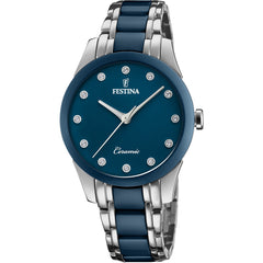 Cargar imagen en el visor de la galería, RELOJ CLASICO PARA MUJER FESTINA CERAMIC F20499/2 - MULTICOLOR

