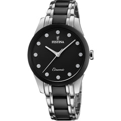 Cargar imagen en el visor de la galería, RELOJ CLASICO PARA MUJER FESTINA CERAMIC F20499/3 - MULTICOLOR
